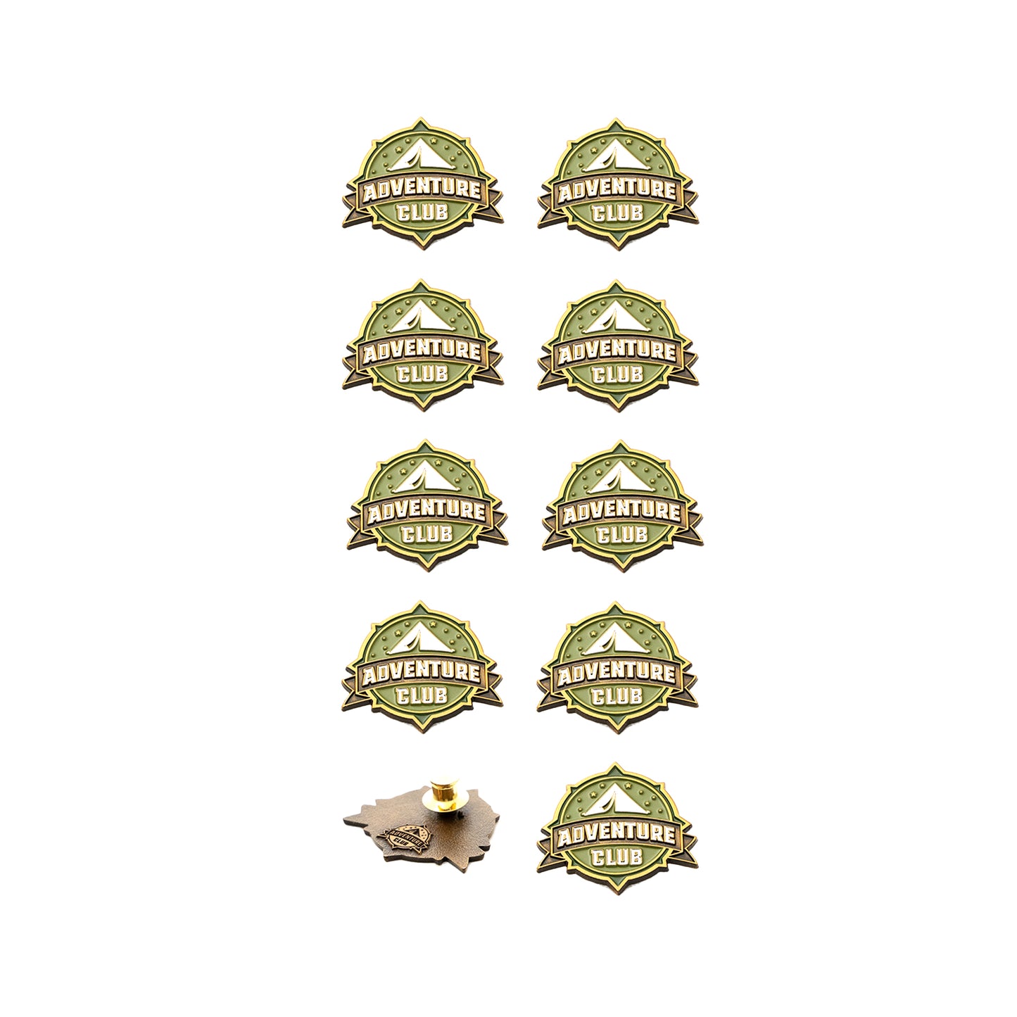 Team Logo and Review Week Pins