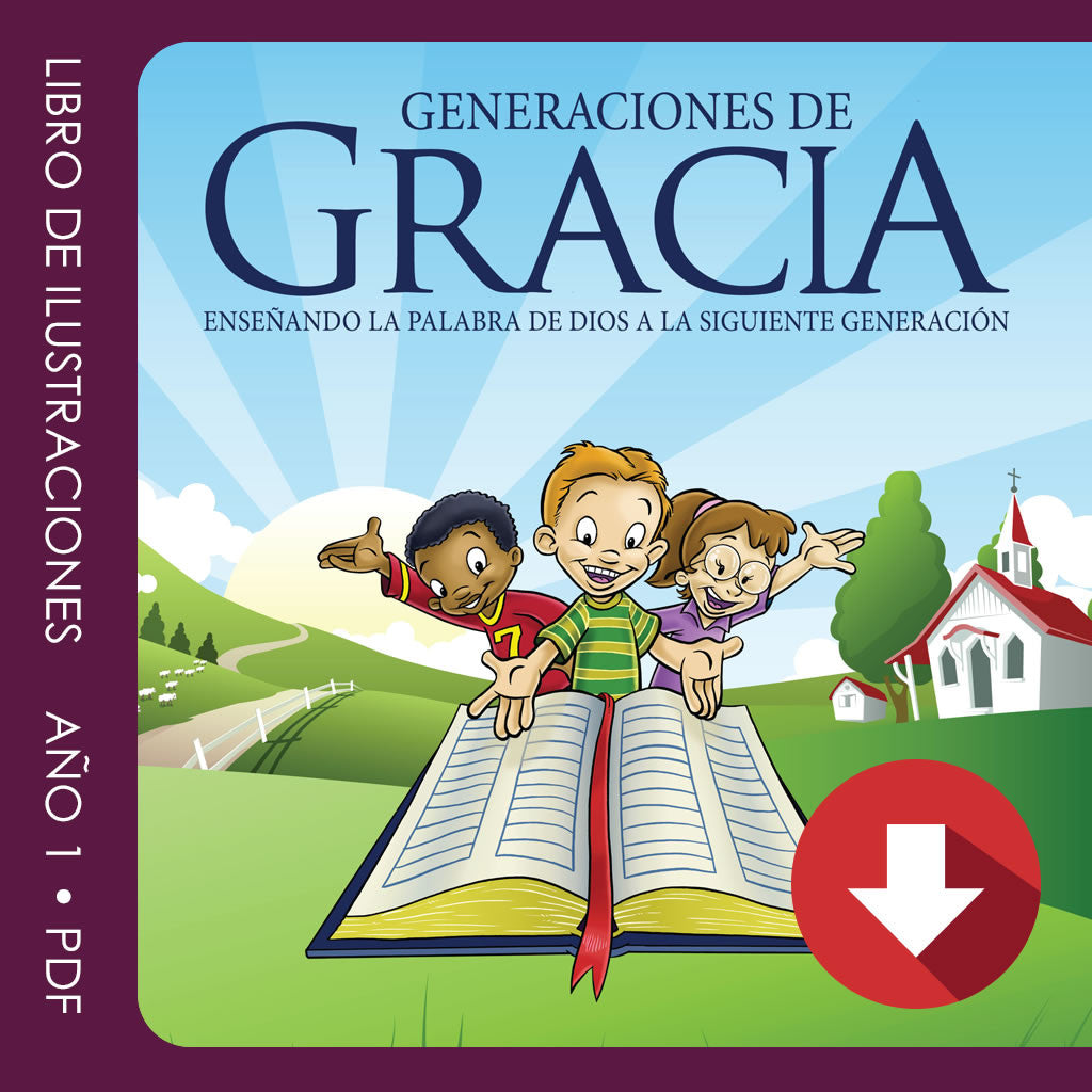 Libro de Ilustraciones Año 1 en PDF (Licencia Anual) – Grace Curriculum